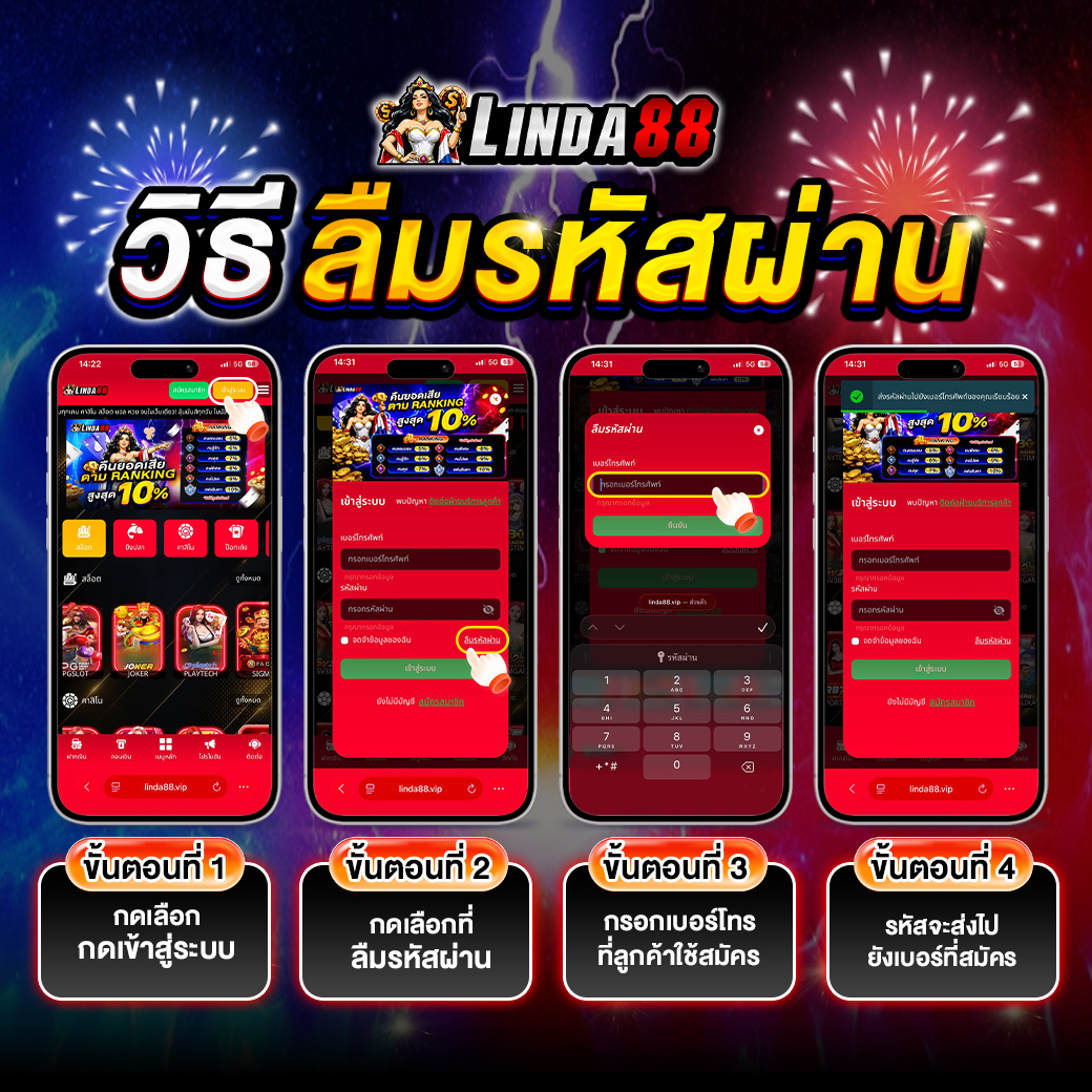 วิธีลืมรหัสผ่าน